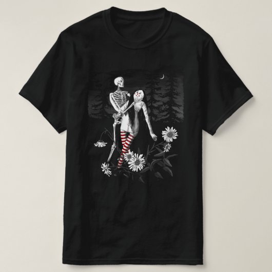 Dood en de dolle-ontdooide T-shirt (Design voorkant)