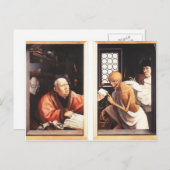 Dood en de Miser door Jan Provoost Briefkaart (Voorkant / Achterkant)