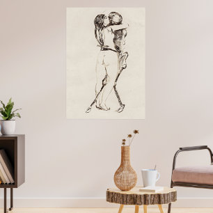 Dood en de vrouw: Munch's spookachtige elegantie Poster