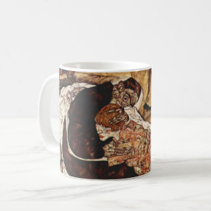 Dood en het meisje door Egon Schiele Koffiemok
