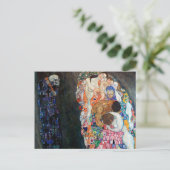 Dood en Leven | Gustav Klimt | Briefkaart (Staand voorkant)
