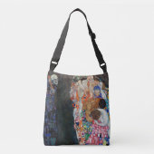Dood en Leven | Gustav Klimt | Crossbody Tas (Voorkant)