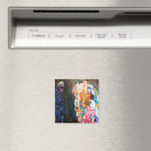 Dood en leven, Gustav Klimt Magneet (Insitu (Vaatwasser))