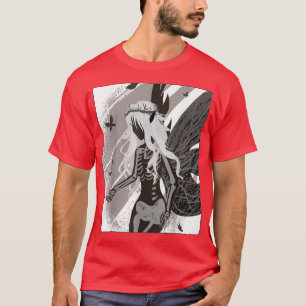 Dood Gothic Skeleton Fairy Aesthetic Fairywave Fae T-shirt