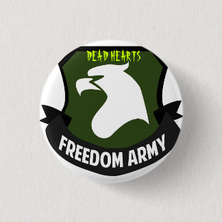 Dood hart Novel-knoppen Ronde Button 3,2 Cm