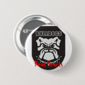 Dood hart Novel-knoppen Ronde Button 5,7 Cm (Voorkant /achterkant)