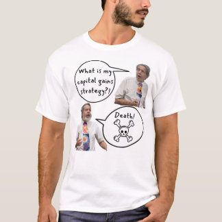 Dood is mijn strategie voor vermogenswinst t-shirt