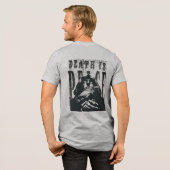 Dood is vrede Tri-Blend shirt (Voorkant)