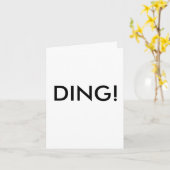 DOOD! KAART (Gele Bloem)