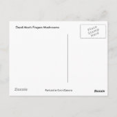 Dood Man Vingerpaddenstoel Briefkaart (Achterkant)