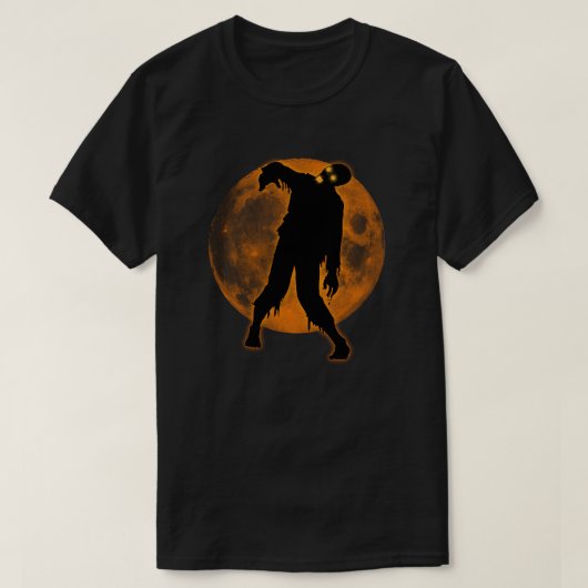 Dood Man Wandelend Halloween - T-shirt van het fee (Design voorkant)