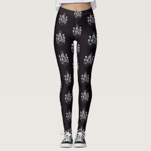 Dood met schedels leggings