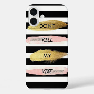 Dood mijn vibe niet iPhone 16 plus hoesje