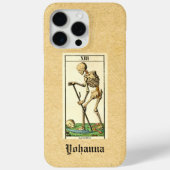  dood Morte Tarot Case-Mate iPhone Case (Achterkant)