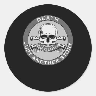 Dood of glorie Sticker