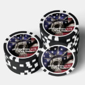 Dood of vrijheid poker chips (Opstapeling)
