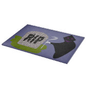 Dood op de begraafplaats HalloweenGlas Snijplank (Hoek)