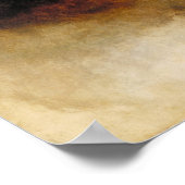 Dood op een Bleek paard Poster (Hoek)