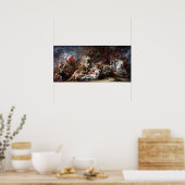 Dood op een Bleek paard Poster (Keuken)