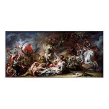 Dood op een Bleek paard