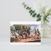 Dood op het Duel-briefkaart Briefkaart (Staand voorkant)