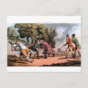 Dood op het Duel-briefkaart Briefkaart