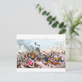 Dood op Ice-briefkaart Briefkaart (Staand voorkant)