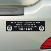Dood People Bumper - zwart Bumpersticker (Op auto)