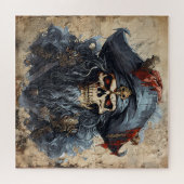 Dood Pirate Puzzel (Horizontaal)