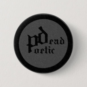 dood poëtisch (band) ronde button 5,7 cm
