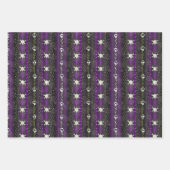 Dood Samhain Halloween Kerstmis Inpakpapier Vel (Voorkant 3)