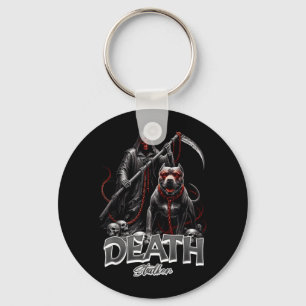 Dood Stalker Grim Reaper Hond Halloween Sleutelhanger