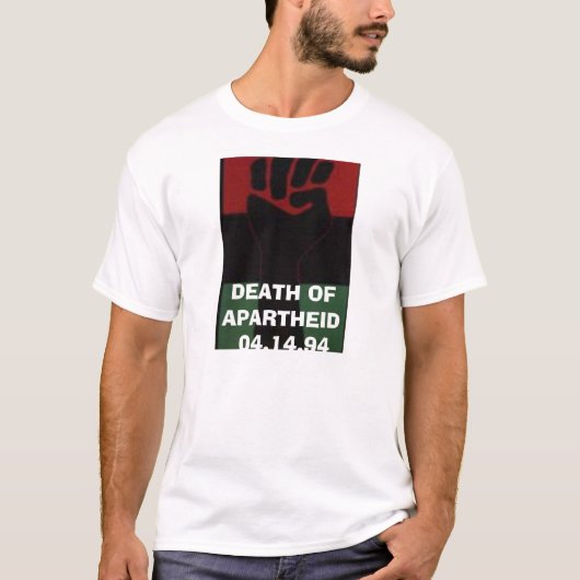 DOOD VAN APARTHEID T-SHIRT (Voorkant)