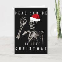 Dood van binnen maar het is Kerstmis