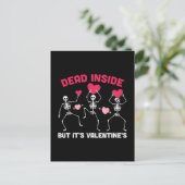 Dood van binnen maar het is Valentijn Briefkaart (Staand voorkant)