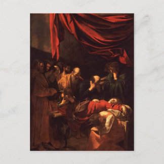 Dood van de Maagd door Caravaggio (1606) Briefkaart