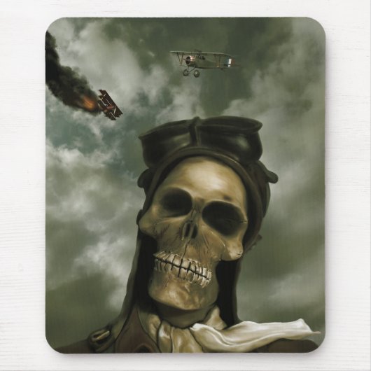 Dood van de skies Mousepad Muismat (Voorkant)