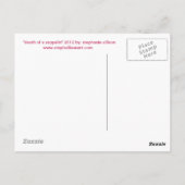 Dood van een Zeppelin Briefkaart (Achterkant)