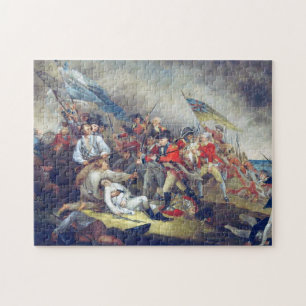Dood van generaal Warren Slag bij Bunker's Hill Legpuzzel
