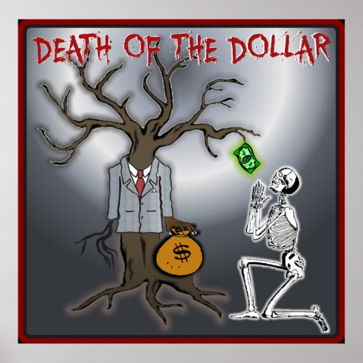 Dood van het Poster van de dollar (Voorkant)