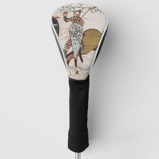 Dood van koning Harold (Bayeux Tapestry) Golfheadcover (Voorkant)