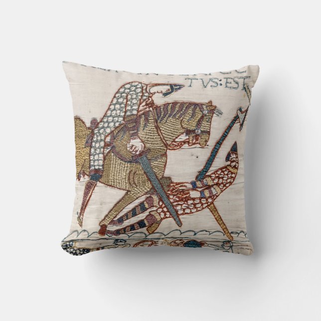 Dood van koning Harold (Bayeux Tapestry) Kussen (Voorkant)
