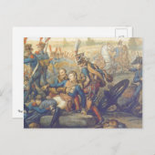 Dood van Lannes Briefkaart (Voorkant / Achterkant)