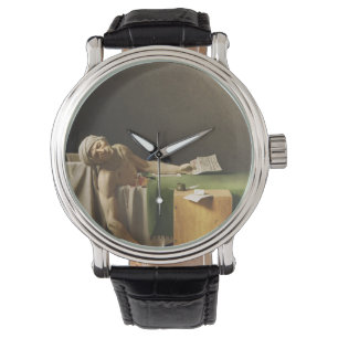 Dood van Marat door Jacques Louis David Horloge