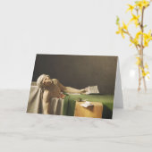 Dood van Marat door Jacques Louis David Kaart (Gele Bloem)