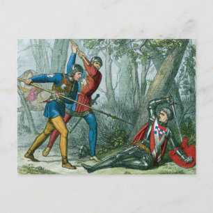 Dood van Richard Neville, Warwick The Kingmaker Briefkaart