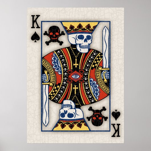 Dood van schoppen poster (Voorkant)