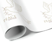 Dood van vrede cadeaupapier (Rol Hoek)
