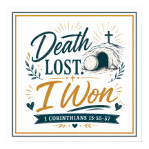 Dood Verloren Ik Won Christelijke Motivatie Quote