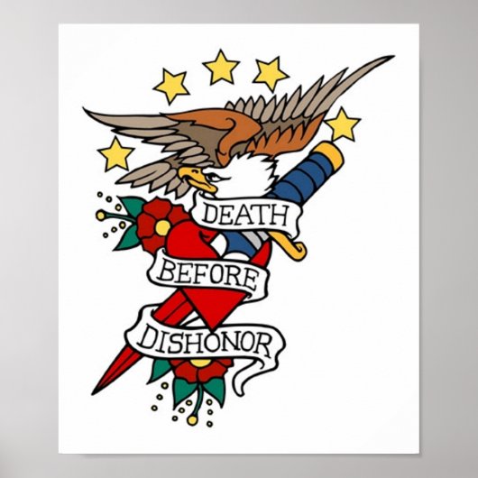 dood voor bisschonor poster (Voorkant)